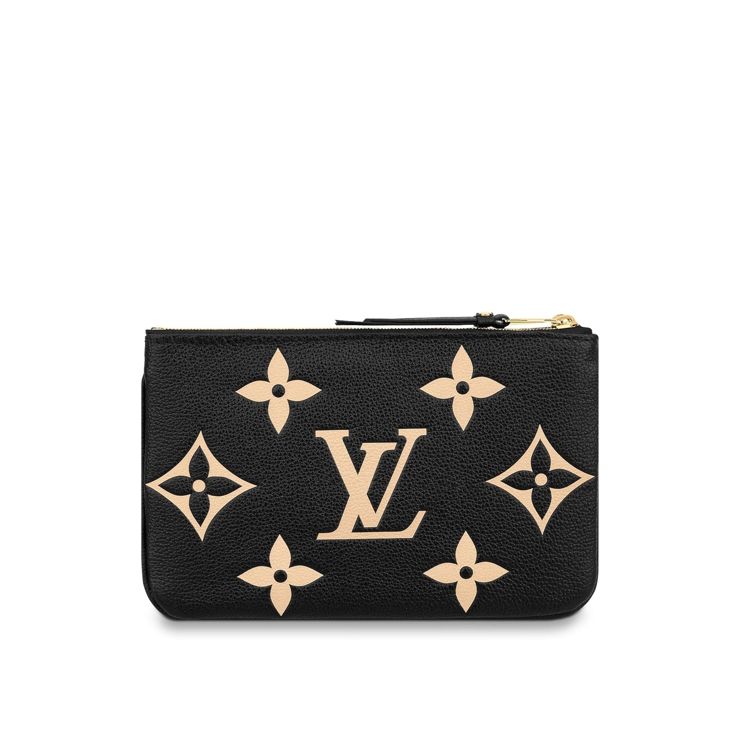 LOUIS VUITTON EMPREINTE GIANT MONOGRAM DOUBLE ZIP POCHETTE