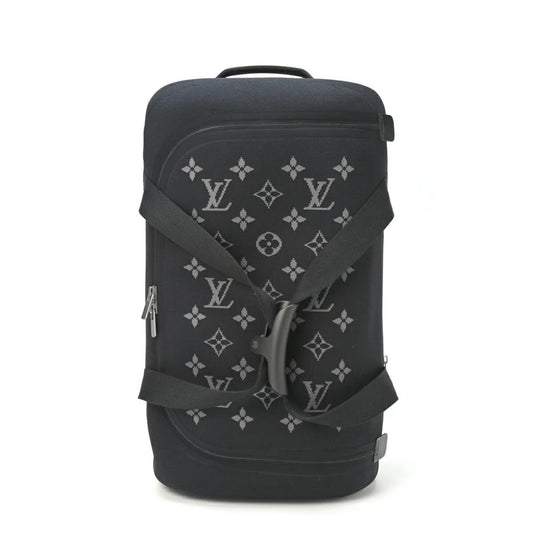 LOUIS VUITTON MONOGRAM ECLIPSE HORIZON 55 DUFFLE BAG