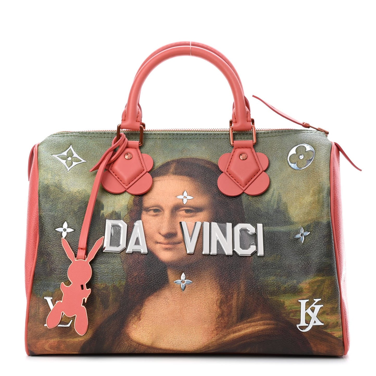 LOUIS VUITTON MONA LISA MASTERS DA VINCI LIMITED EDITION SPEEDY 30 HANDBAG