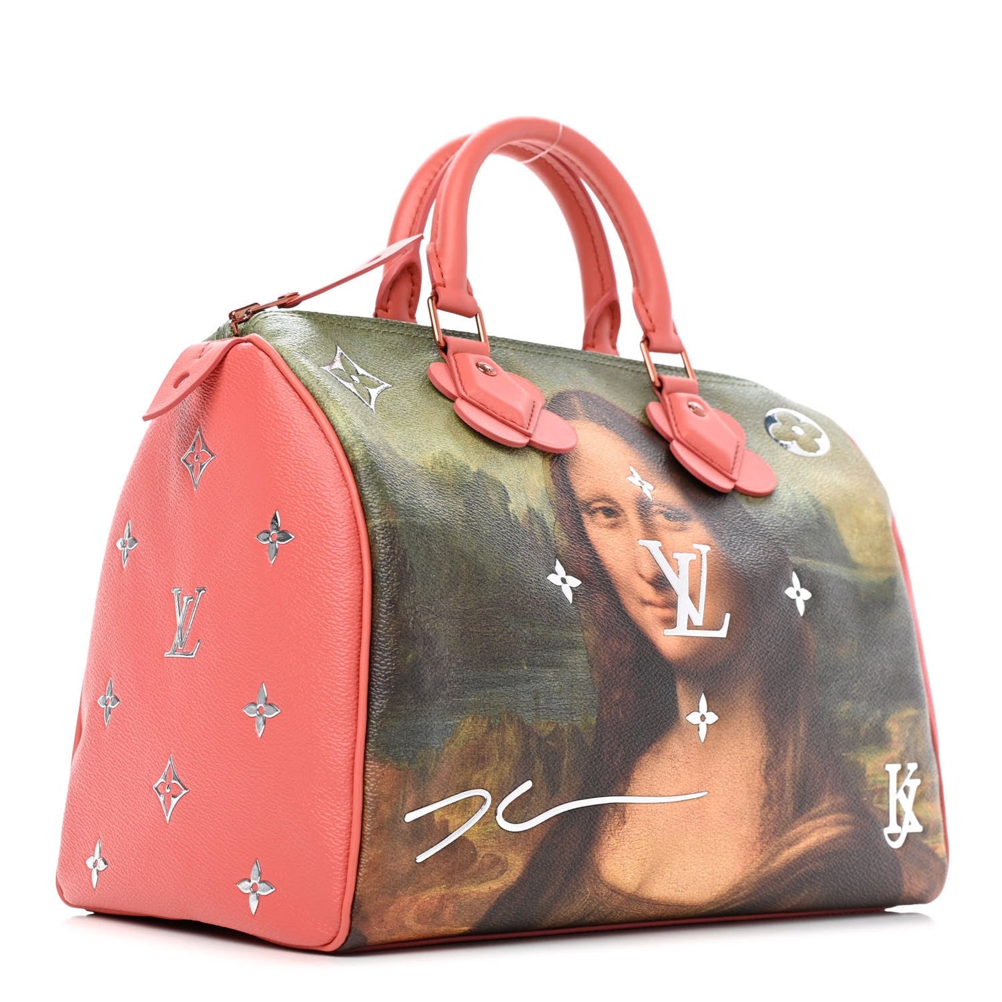 LOUIS VUITTON MONA LISA MASTERS DA VINCI LIMITED EDITION SPEEDY 30 HANDBAG