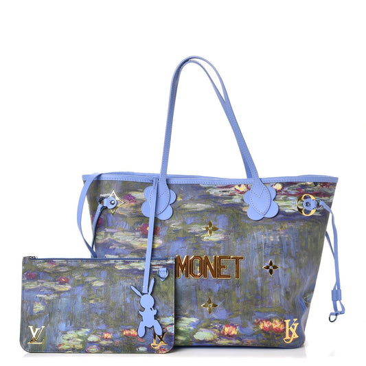 LOUIS VUITTON LIMITED EDITION MASTERS MONET NEVERFULL MM