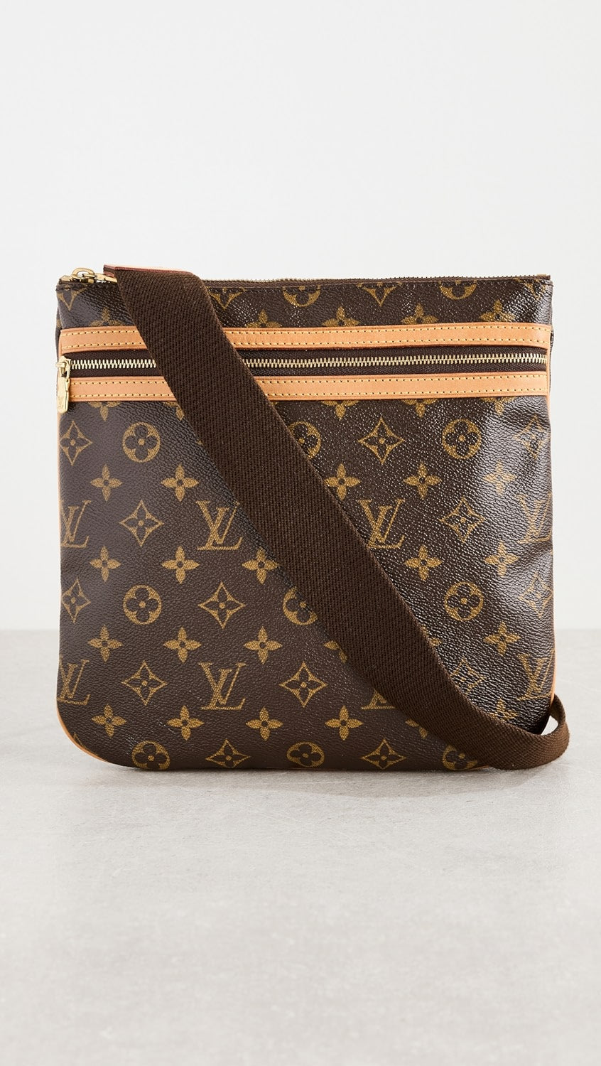 LOUIS VUITTON MONOGRAM BOSPHORE POCHETTE CROSSBODY