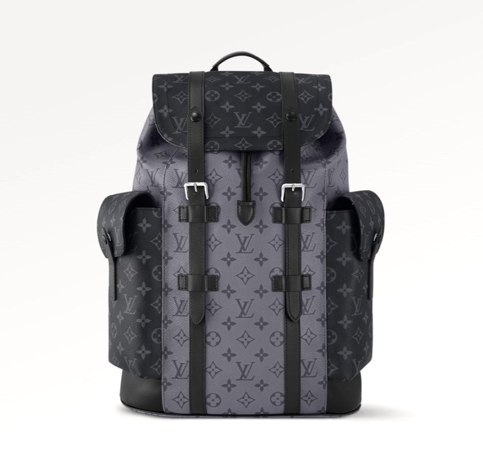 LOUIS VUITTON REVERSE MONOGRAM ECLIPSE CHRISTOPHER BACKPACK MM