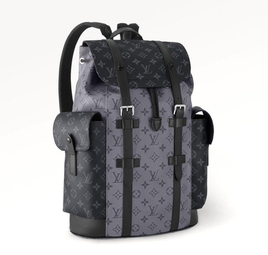 LOUIS VUITTON REVERSE MONOGRAM ECLIPSE CHRISTOPHER BACKPACK MM