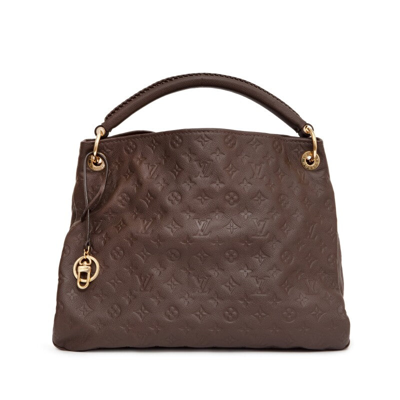 LOUIS VUITTON MONOGRAM EMPREINTE LEATHER ARTSY MM HOBO BAG