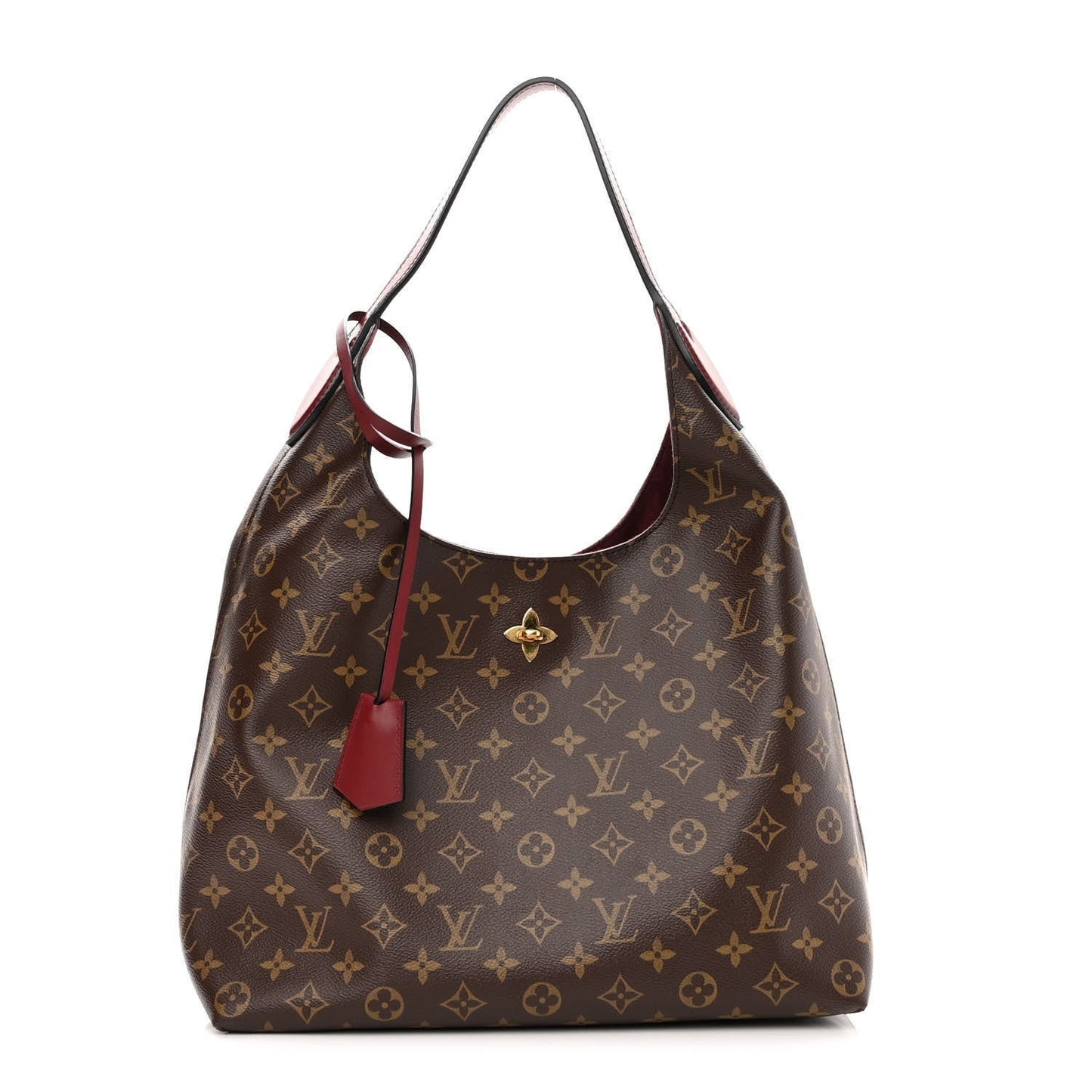 LOUIS VUITTON MONOGRAM FLOWER HOBO BAG