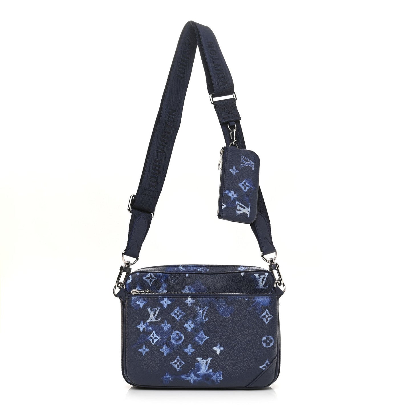 LOUIS VUITTON MONOGRAM INK WATERCOLOR TRIO MESSENGER BAG