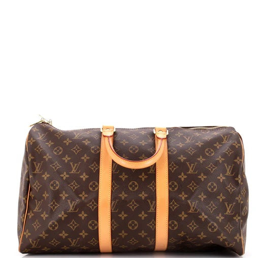 LOUIS VUITTON MONOGRAM KEEPALL 40 HANDBAG