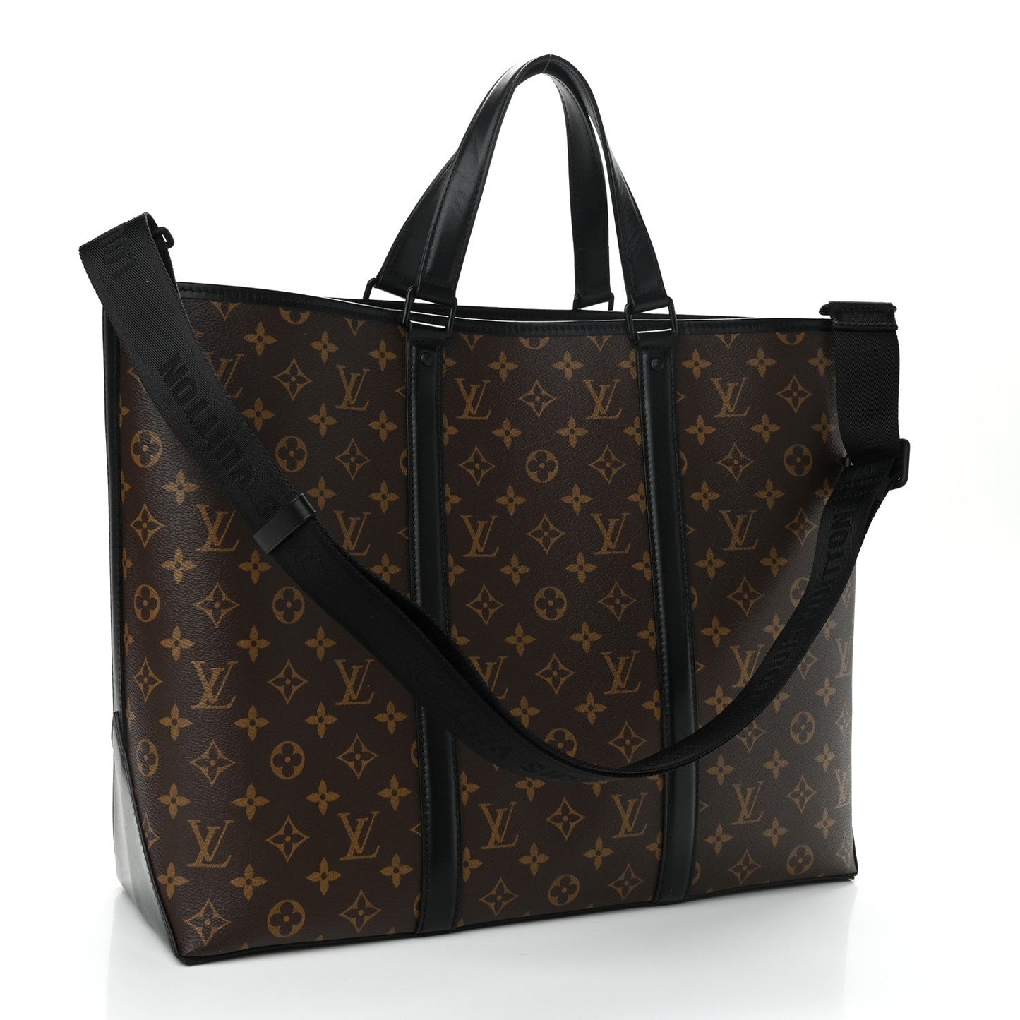LOUIS VUITTON MONOGRAM MACASSAR WEEKEND TOTE GM