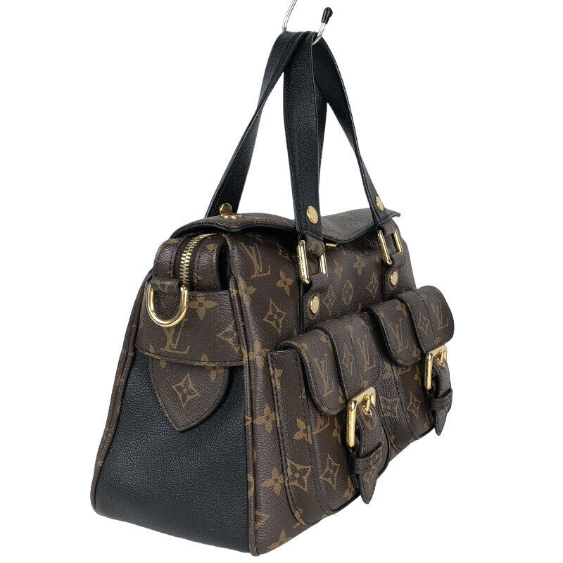 LOUIS VUITTON MONOGRAM MANHATTAN NM BLACK BAG