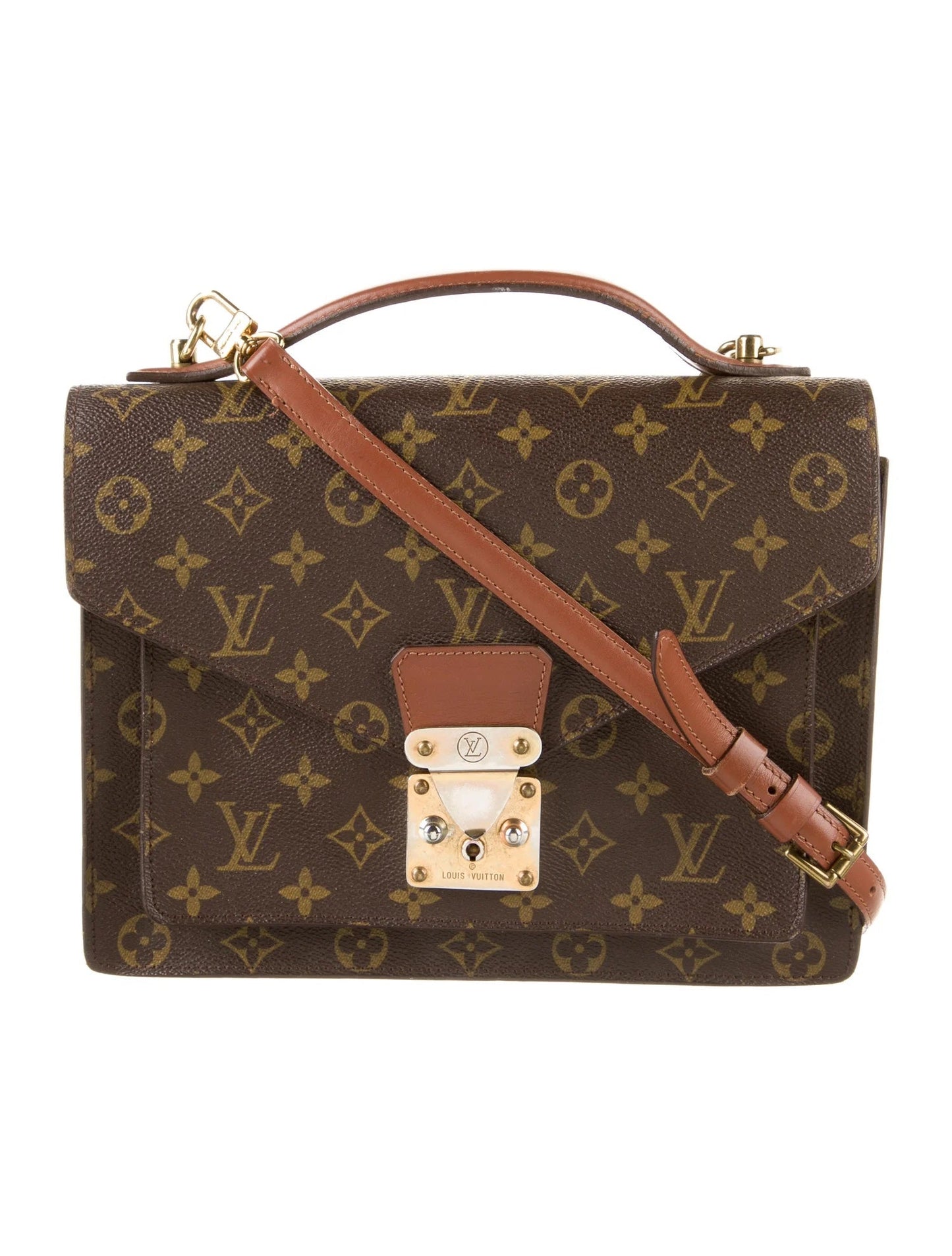 LOUIS VUITTON MONCEAU MONOGRAM SHOULDER BAG
