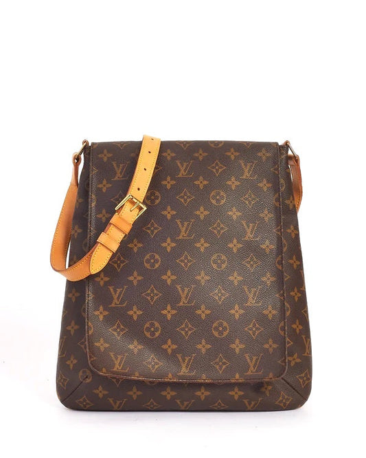 LOUIS VUITTON MONOGRAM MUSETTE GM CROSSBODY BAG