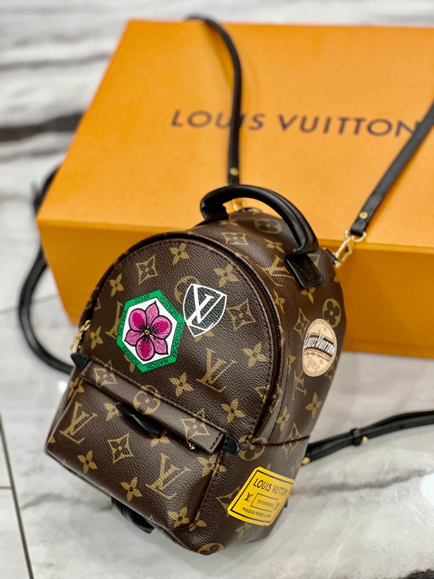 LOUIS VUITTON MONOGRAM MY WORLD TOUR PALM SPRINGS BACKPACK MINI