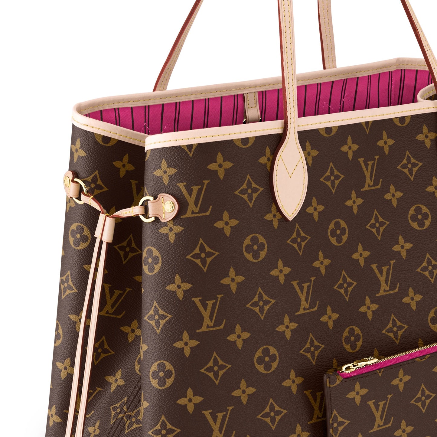 LOUIS VUITTON MONOGRAM NEVERFULL GM TOTE BAG