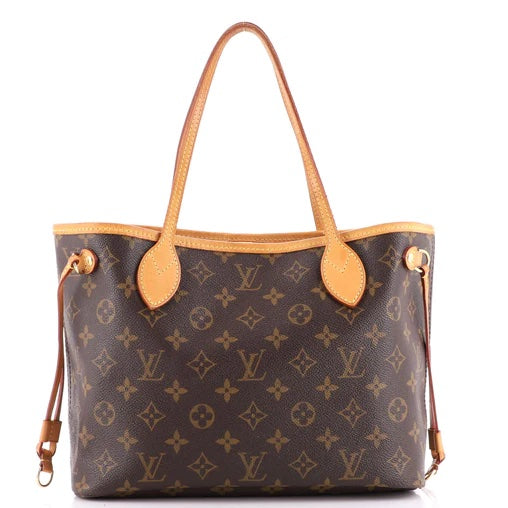 LOUIS VUITTON MONOGRAM NEVERFULL PM TOTE BAG