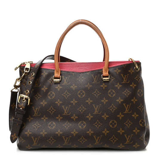 LOUIS VUITTON MONOGRAM PALLAS DAHLIA SHOULDER BAG