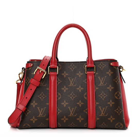 LOUIS VUITTON MONOGRAM SOUFFLOT BB BAG CERISE
