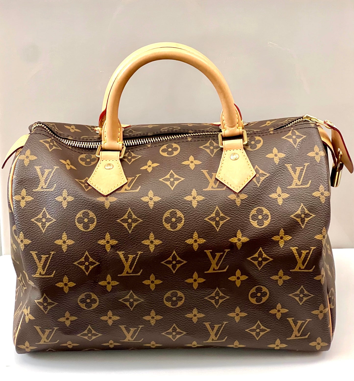 LOUIS VUITTON MONOGRAM SPEEDY 30 HANDBAG