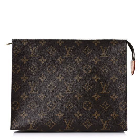 LOUIS VUITTON MONOGRAM TOILETRY POUCH 26