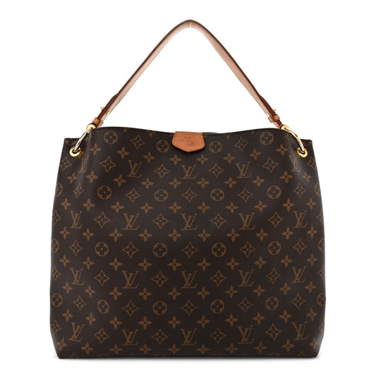 LOUIS VUITTON MONOGRAM GRACEFUL MM HOBO BAG