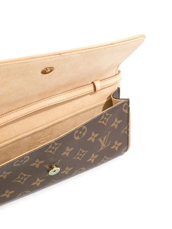 LOUIS VUITTON MONOGRAM TWIN GM POCHETTE SHOULDER BAG