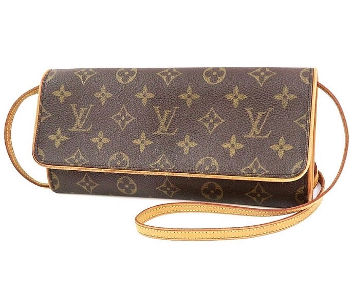 LOUIS VUITTON MONOGRAM TWIN GM POCHETTE SHOULDER BAG