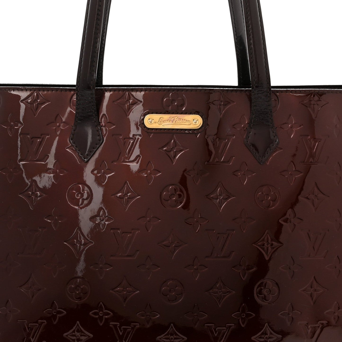 LOUIS VUITTON MONOGRAM VERNIS WILSHIRE GM TOTE BAG