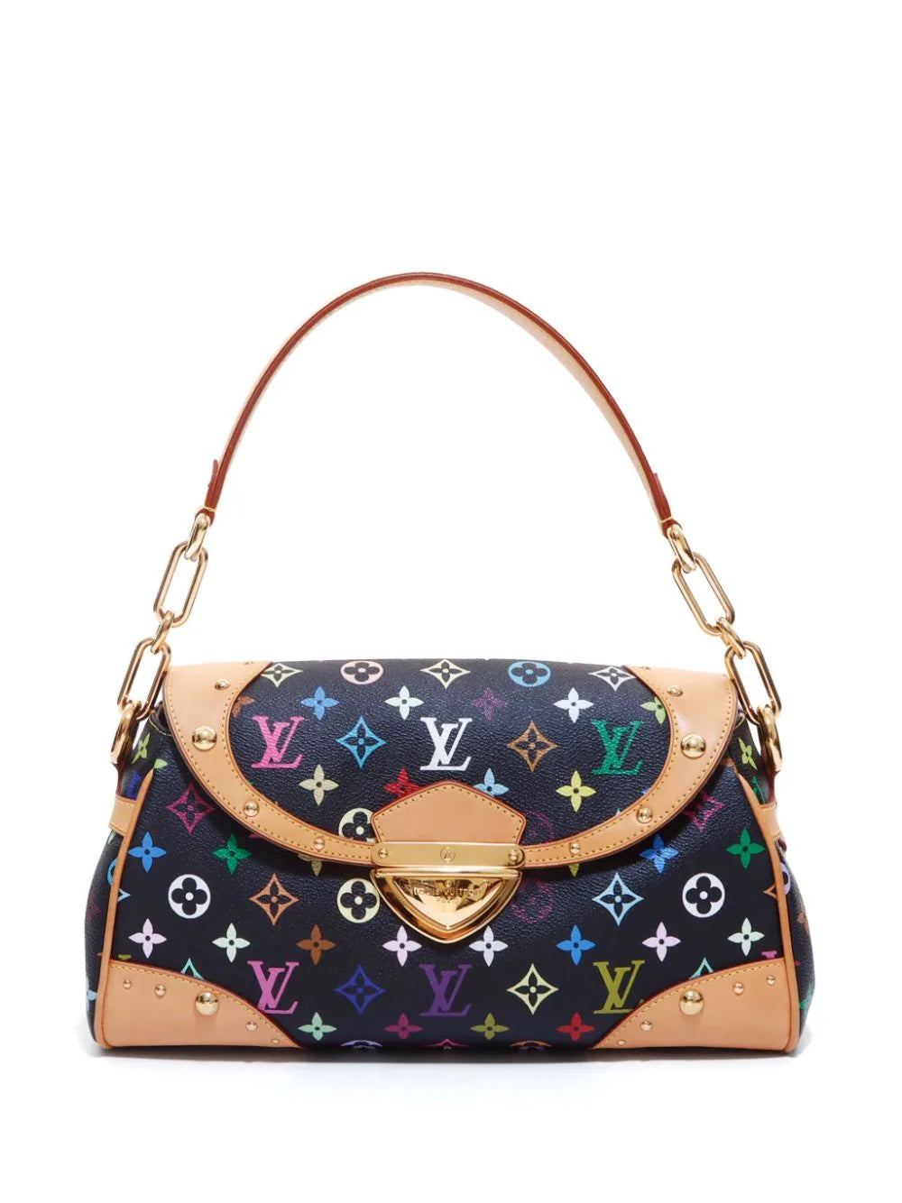 LOUIS VUITTON X TAKASHI MURAKAMI MONOGRAM BEVERLY MM SATCHEL