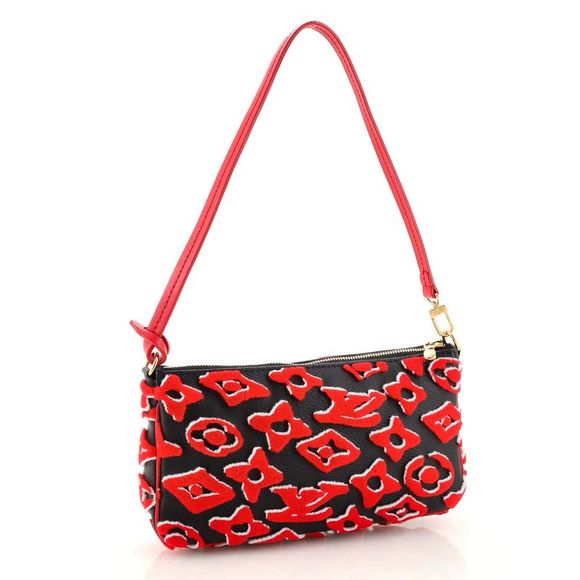 LOUIS VUITTON X UF TUFTED MONOGRAM POCHETTE