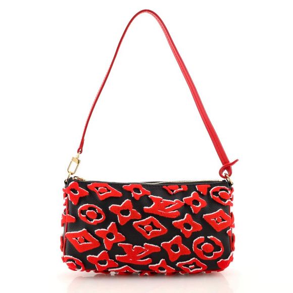 LOUIS VUITTON X UF TUFTED MONOGRAM POCHETTE