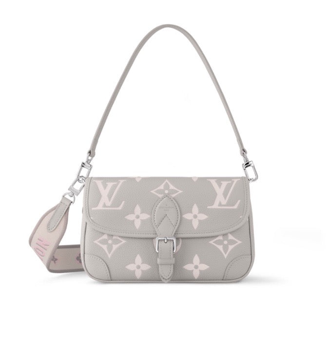 LOUIS VUITTON DIANE MONOGRAM EMPREINTE LEATHER BAG