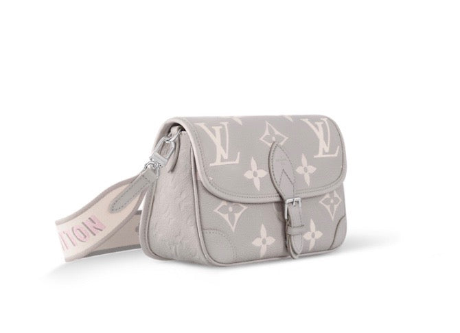 LOUIS VUITTON DIANE MONOGRAM EMPREINTE LEATHER BAG