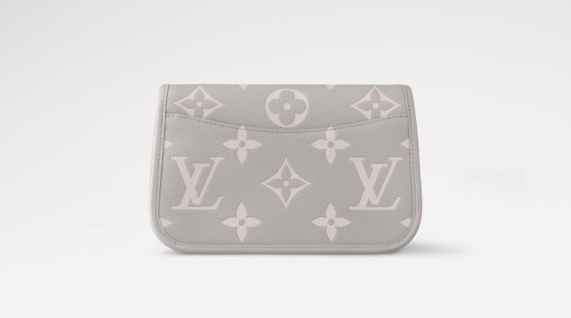 LOUIS VUITTON DIANE MONOGRAM EMPREINTE LEATHER BAG