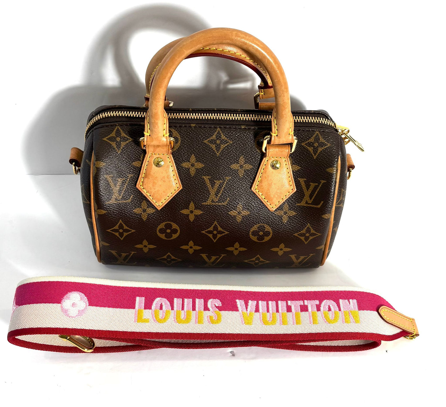 LOUIS VUITTON LV MONOGRAM SPEEDY BANDOULIERE 20 BAG