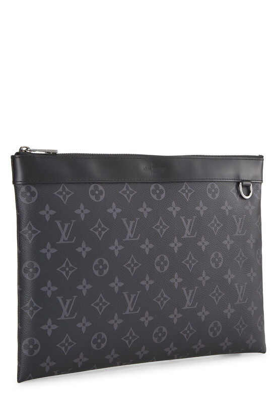 LOUIS VUITTON MONOGRAM ECLIPSE DISCOVERY CLUTCH