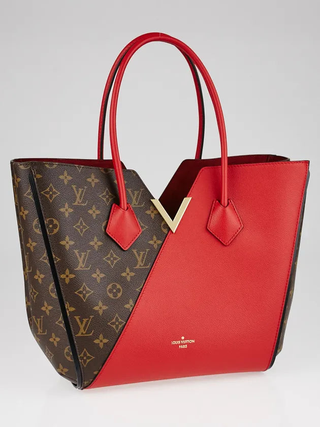 LOUIS VUITTON COATED CANVAS KIMONO MM TOTE