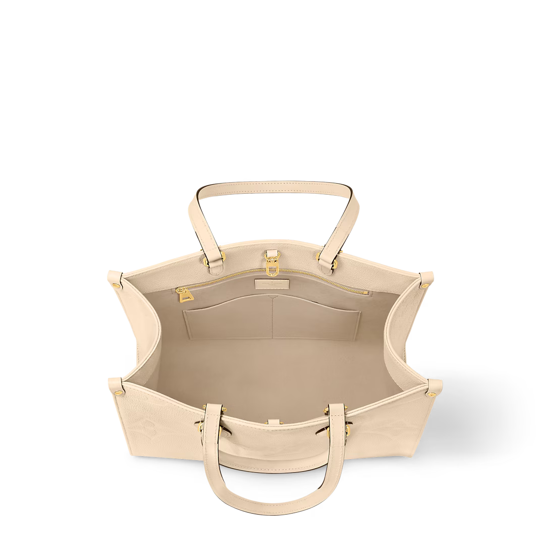 LOUIS VUITTON ON THE GO MM MONOGRAM BAG