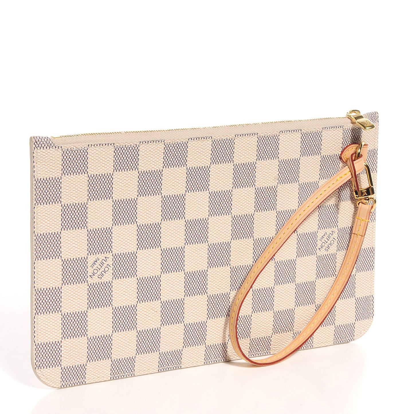 LOUIS VUITTON DAMIER AZUR NEVERFULL NM GM POCHETTE