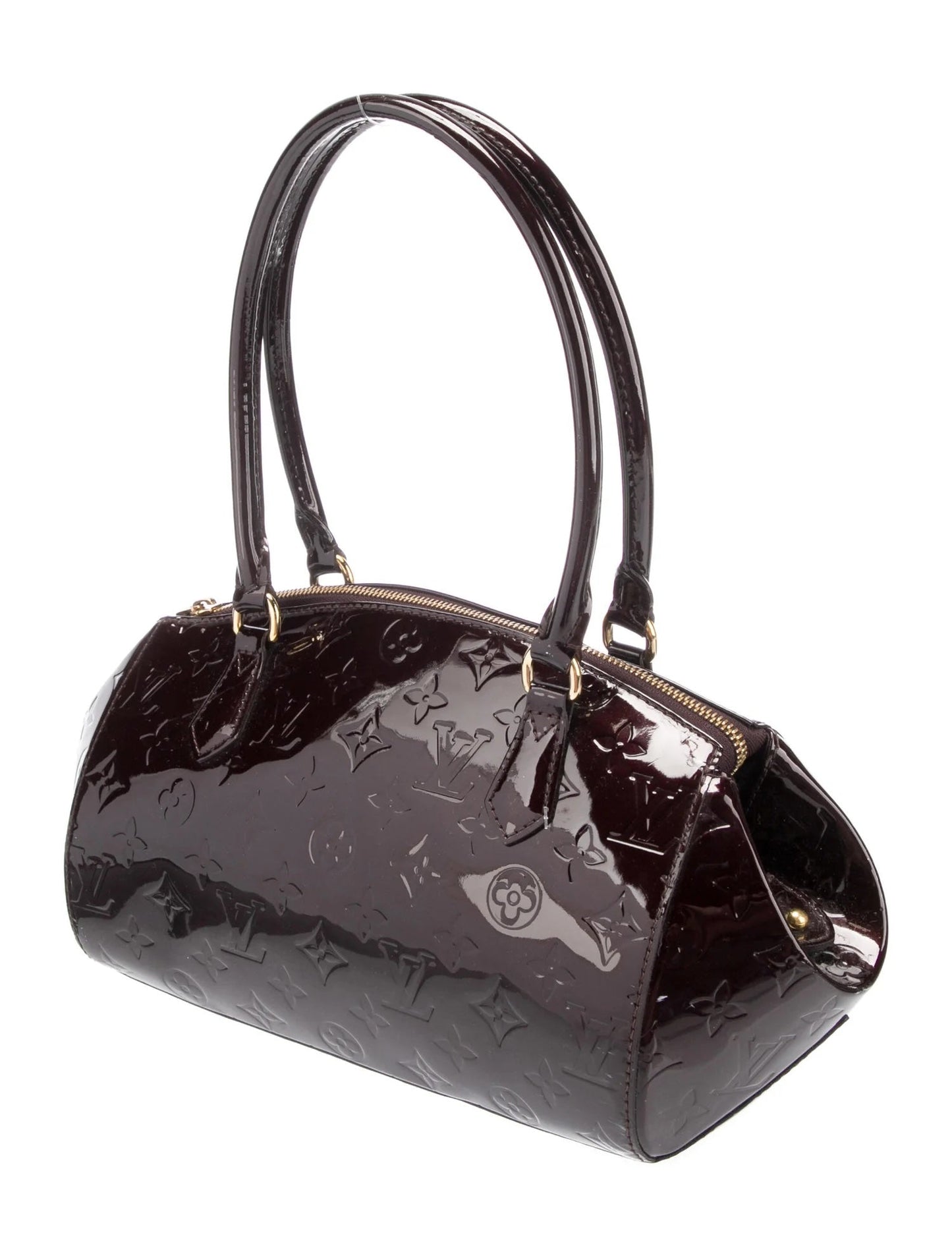 LOUIS VUITTON MONOGRAM VERNIS SHERWOOD PM SHOULDER BAG