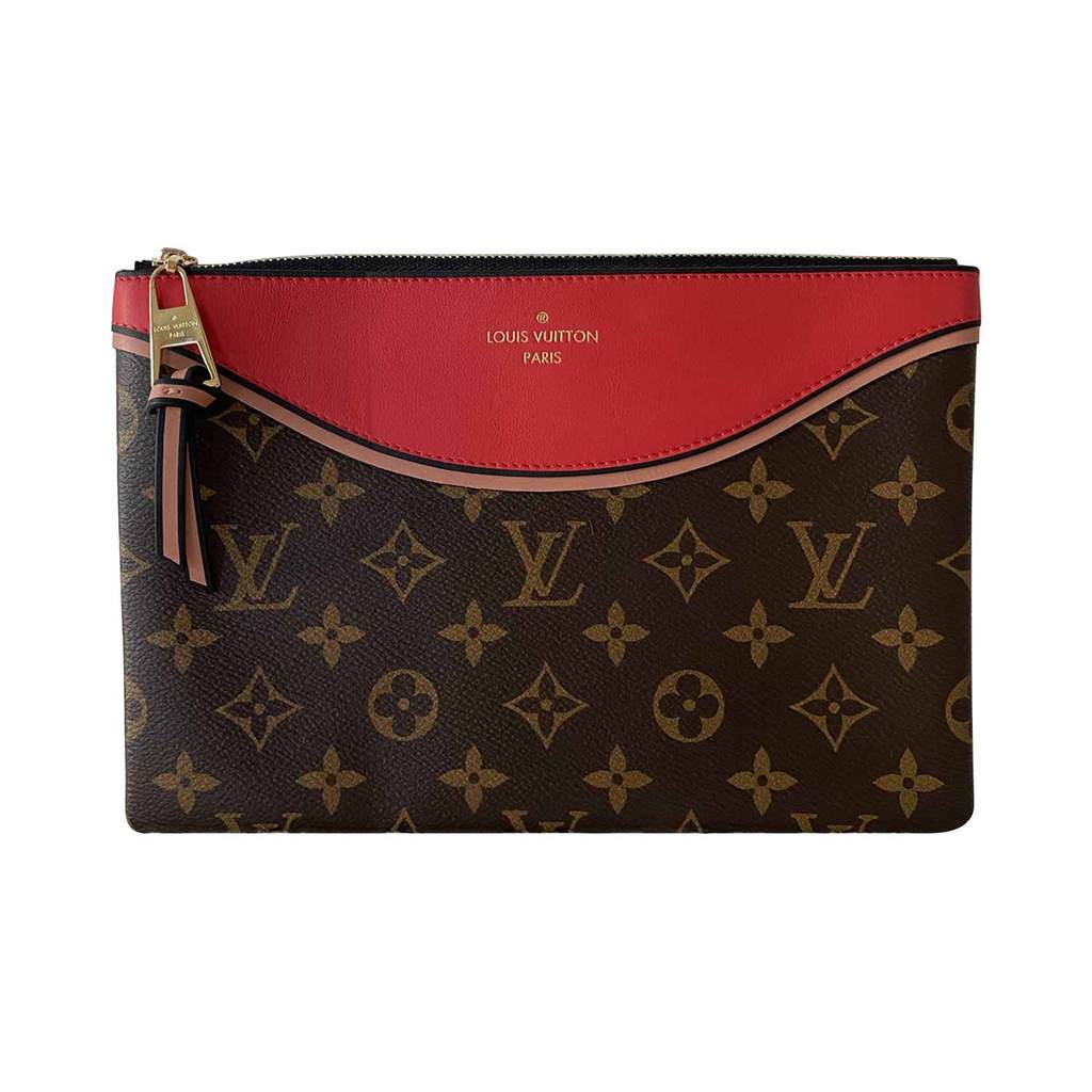 Louis Vuitton Monogram Tuileries Pochette Clutch Bag