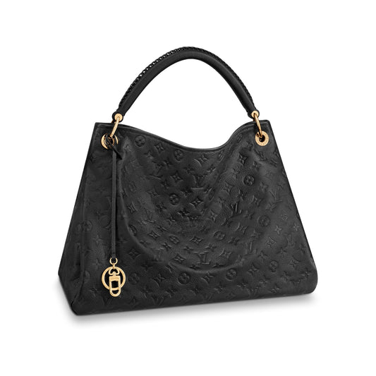 LOUIS VUITTON ARTSY MM EMPREINTE LEATHER MONOGRAM BAG