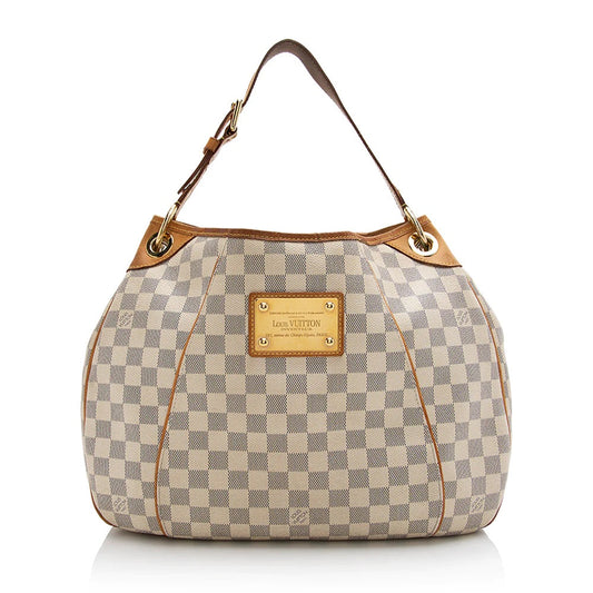 LOUIS VUITTON DAMIER AZUR GALLIERA PM SHOULDER BAG