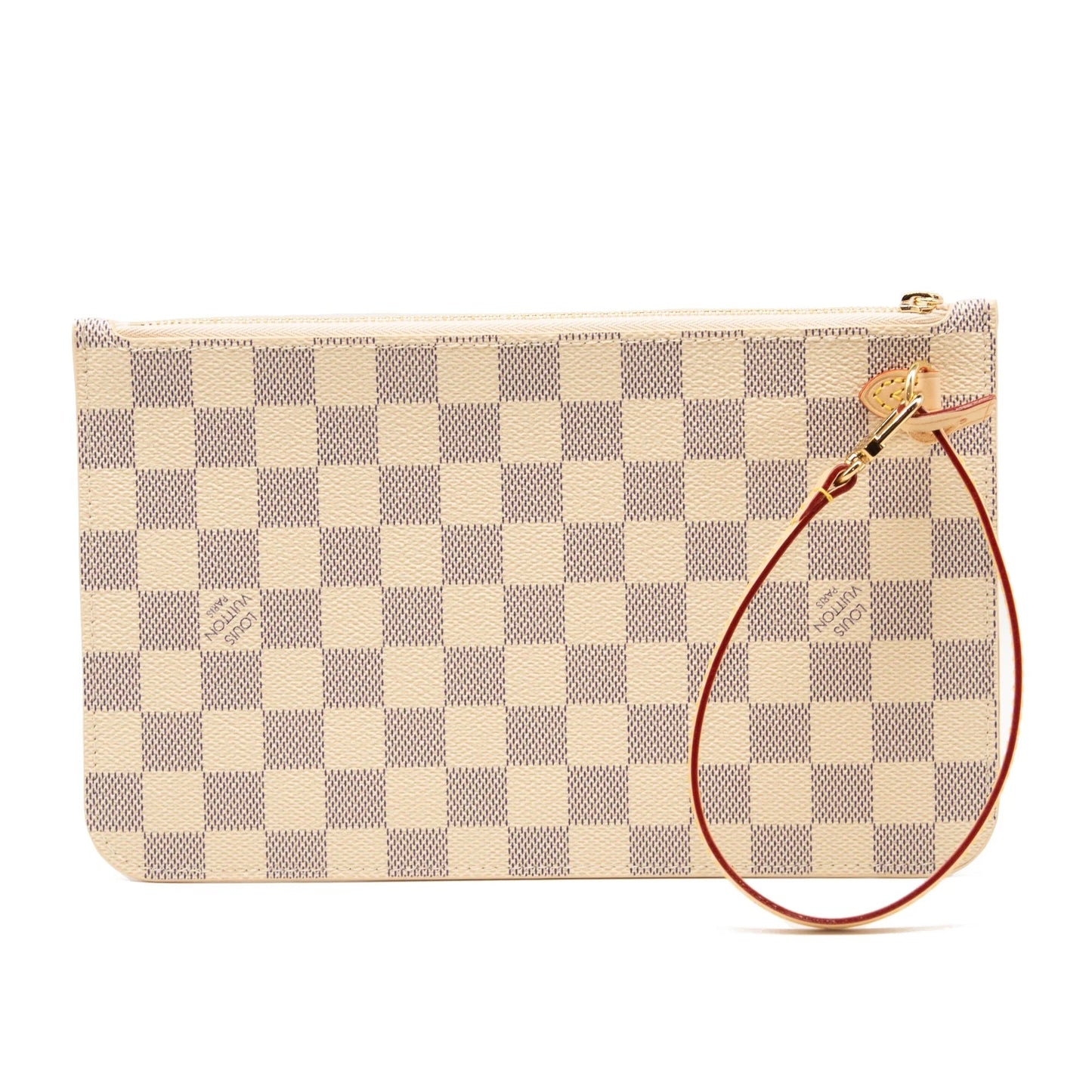 LOUIS VUITTON DAMIER AZUR NEVERFULL MM GM POCHETTE