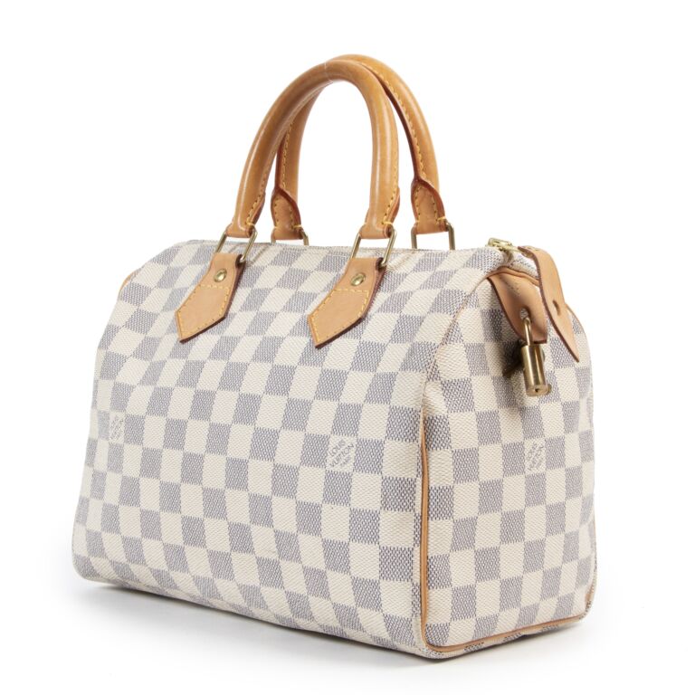 LOUIS VUITTON DAMIER AZUR SPEEDY 25 HANDBAG