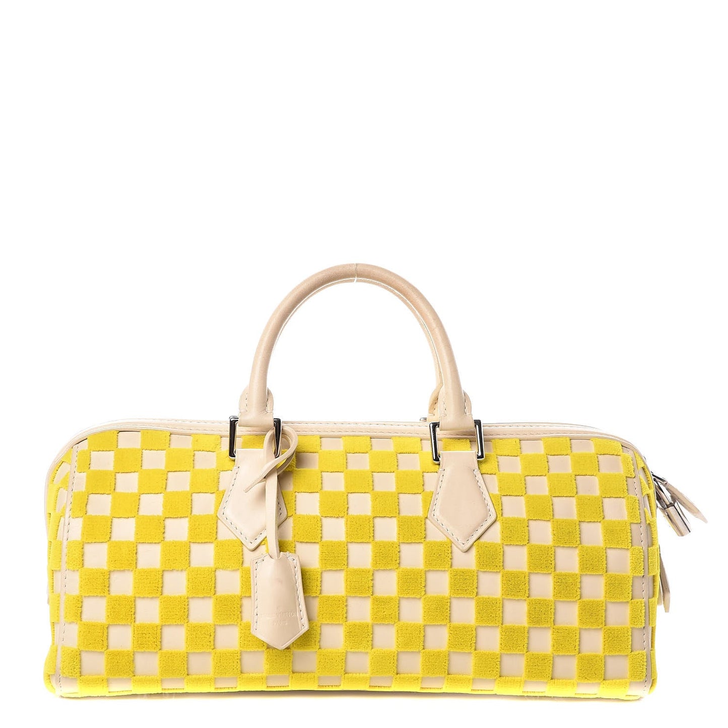 LOUIS VUITTON DAMIER CUBIC EAST WEST SPEEDY HANDBAG
