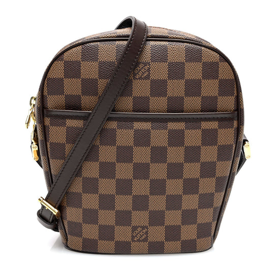 LOUIS VUITTON DAMIER EBENE IPANEMA PM CROSSBODY