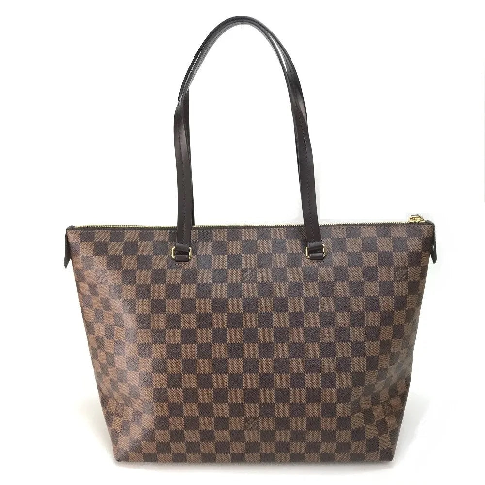LOUIS VUITTON DAMIER EBENE LENA TOTE BAG MM