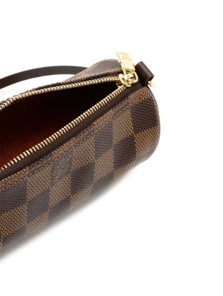 LOUIS VUITTON DAMIER EBENE MINI PAPILLON POCHETTE BAG