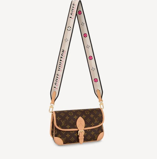 LOUIS VUITTON MONOGRAM DIANE SATCHEL NM