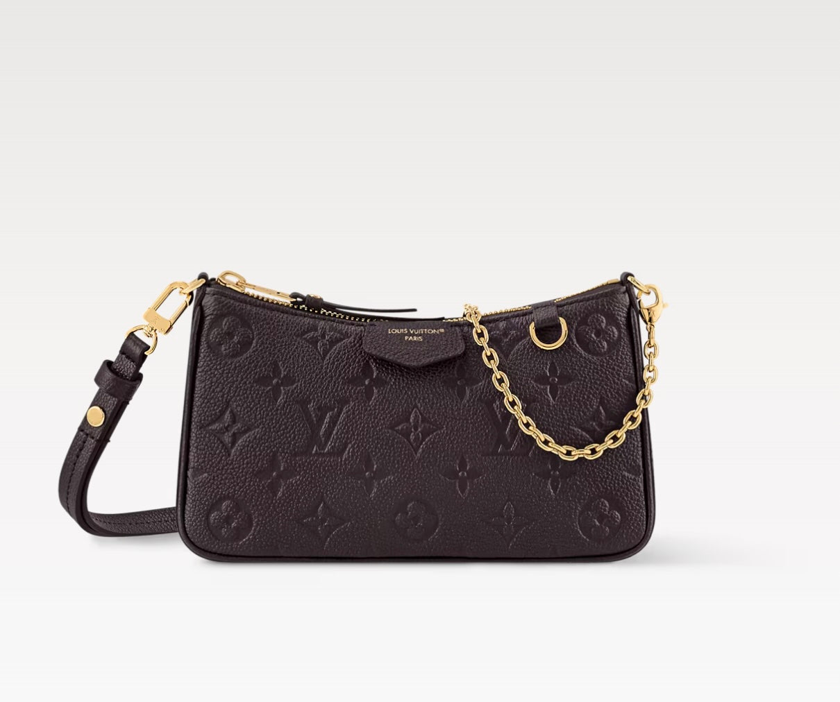 LOUIS VUITTON EMPREINTE LEATHER MONOGRAM EASY POUCH CROSSBODY